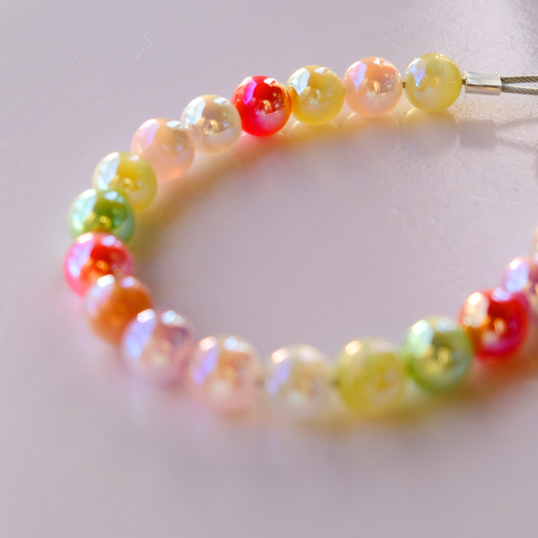 Handmade Gumball Necklace – Dog Accessory in 3 Sizes