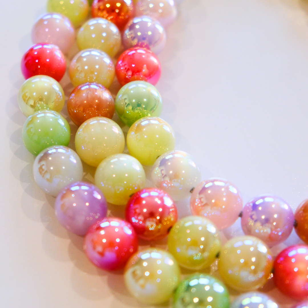 Handmade Gumball Necklace – Dog Accessory in 3 Sizes