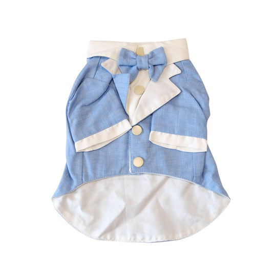 The Windsor Gent – Baby Blue Suit Vest