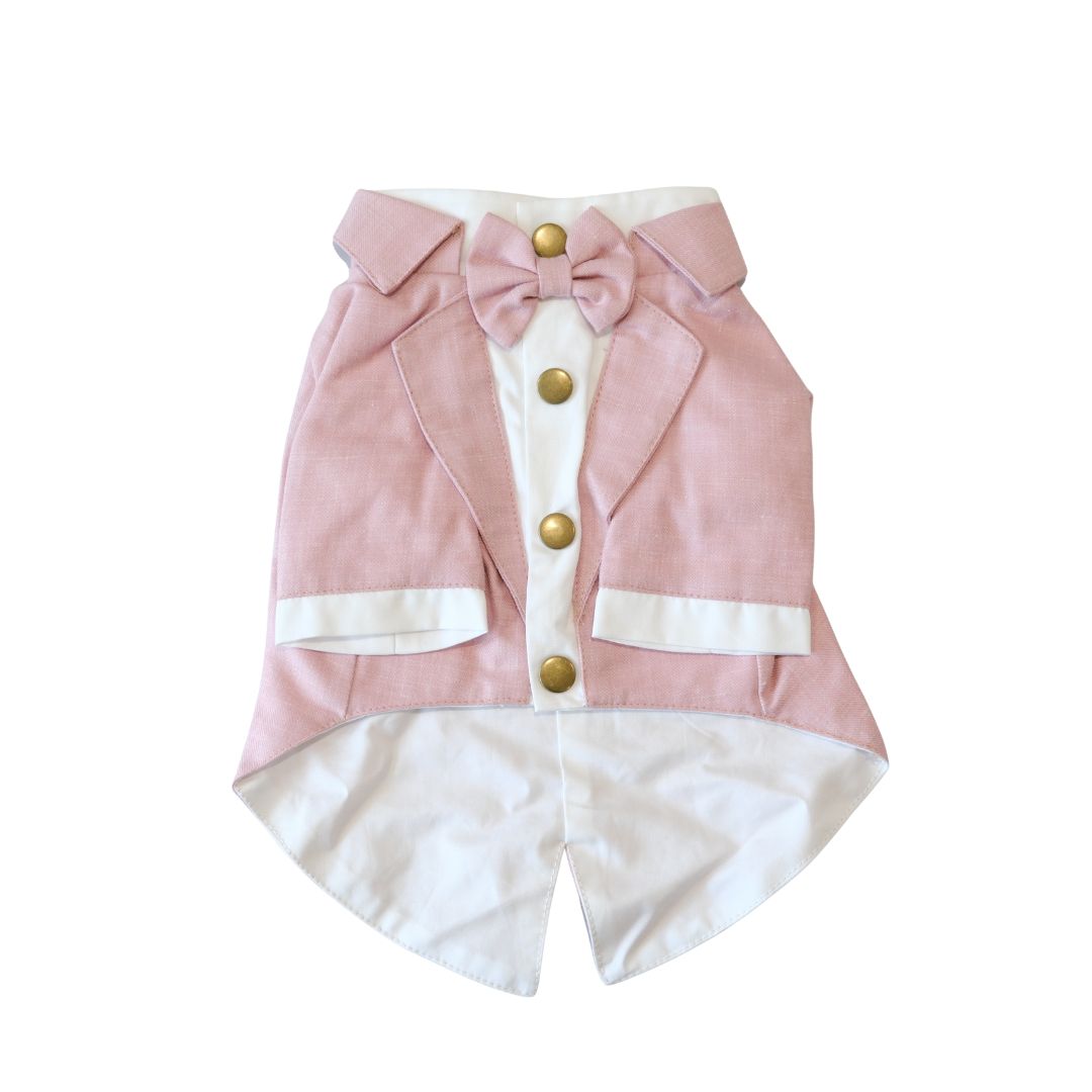 The Paddington Prince – Baby Pink Suit Vest
