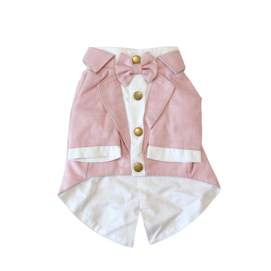 The Paddington Prince – Baby Pink Suit Vest