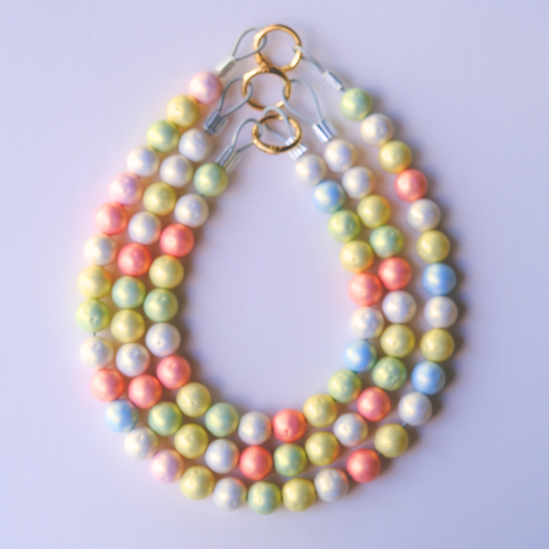 Handmade Seabreeze Matte Beads Necklace – Soft-Tone