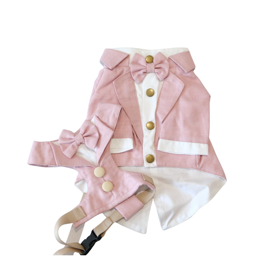 The Bloomsbury Babe – Baby Pink Harness