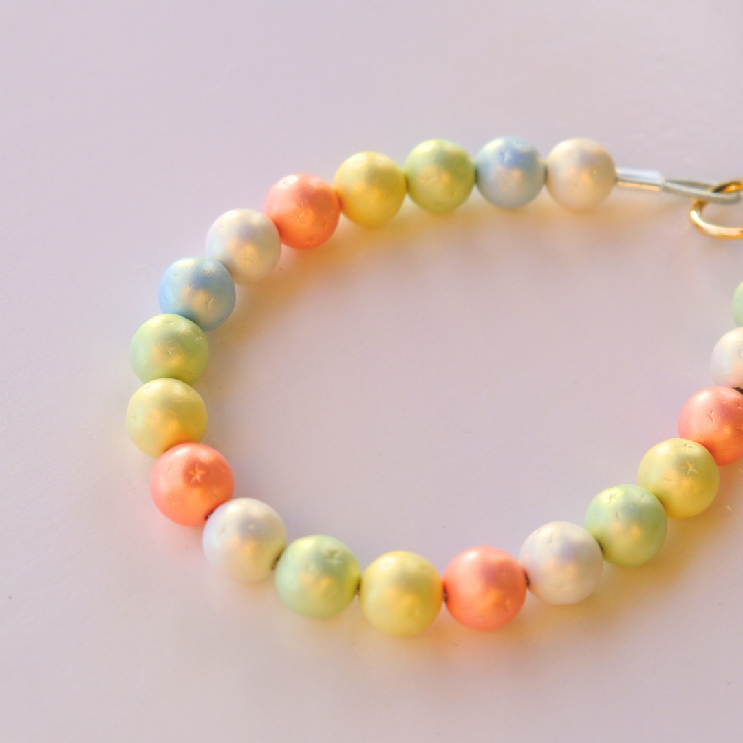 Handmade Seabreeze Matte Beads Necklace – Soft-Tone