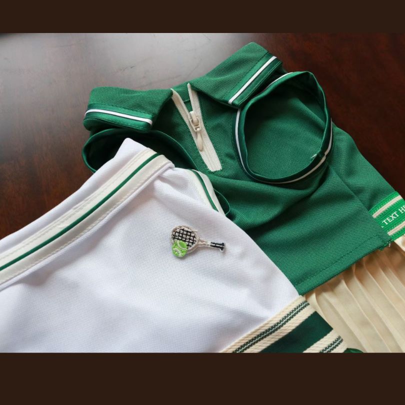 Wimbledon Pup Tennis Dress