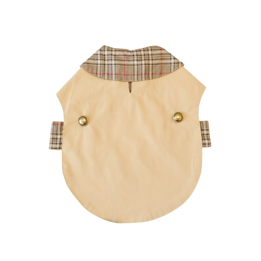 Handmade British Heritage Dog Coat — Highland Tan Edition