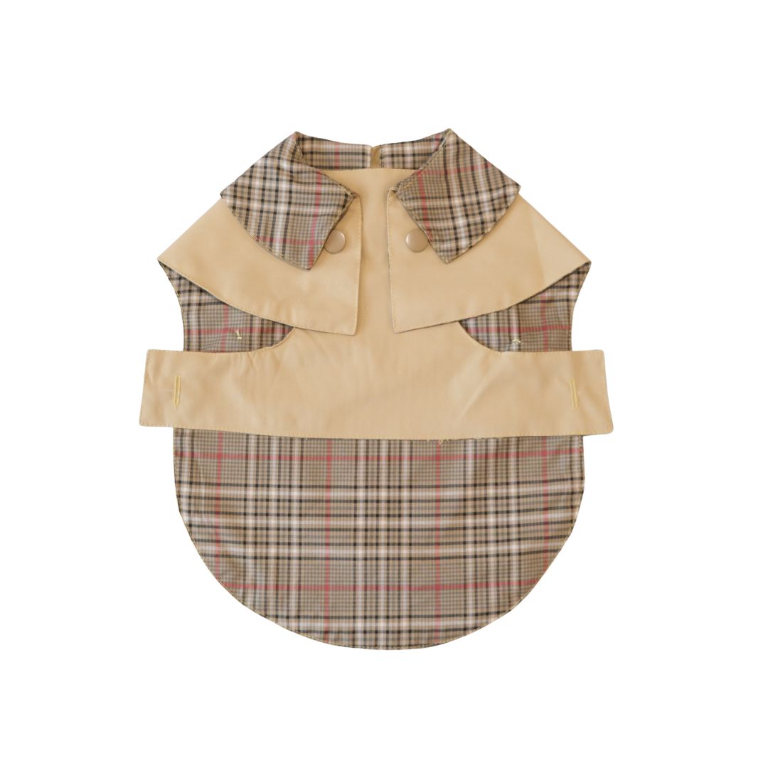 Handmade British Heritage Dog Coat — Highland Tan Edition