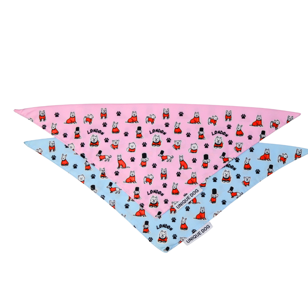 Royal Pups Bandana – Baby Pink Edition