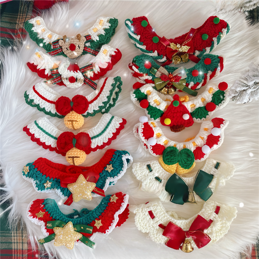 Xmas Knitted Bandana