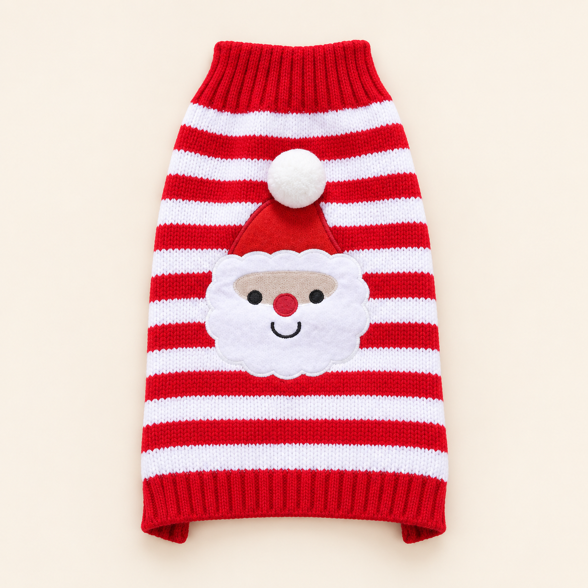Xmas Pet Jumper - Santa Stripe Jumper