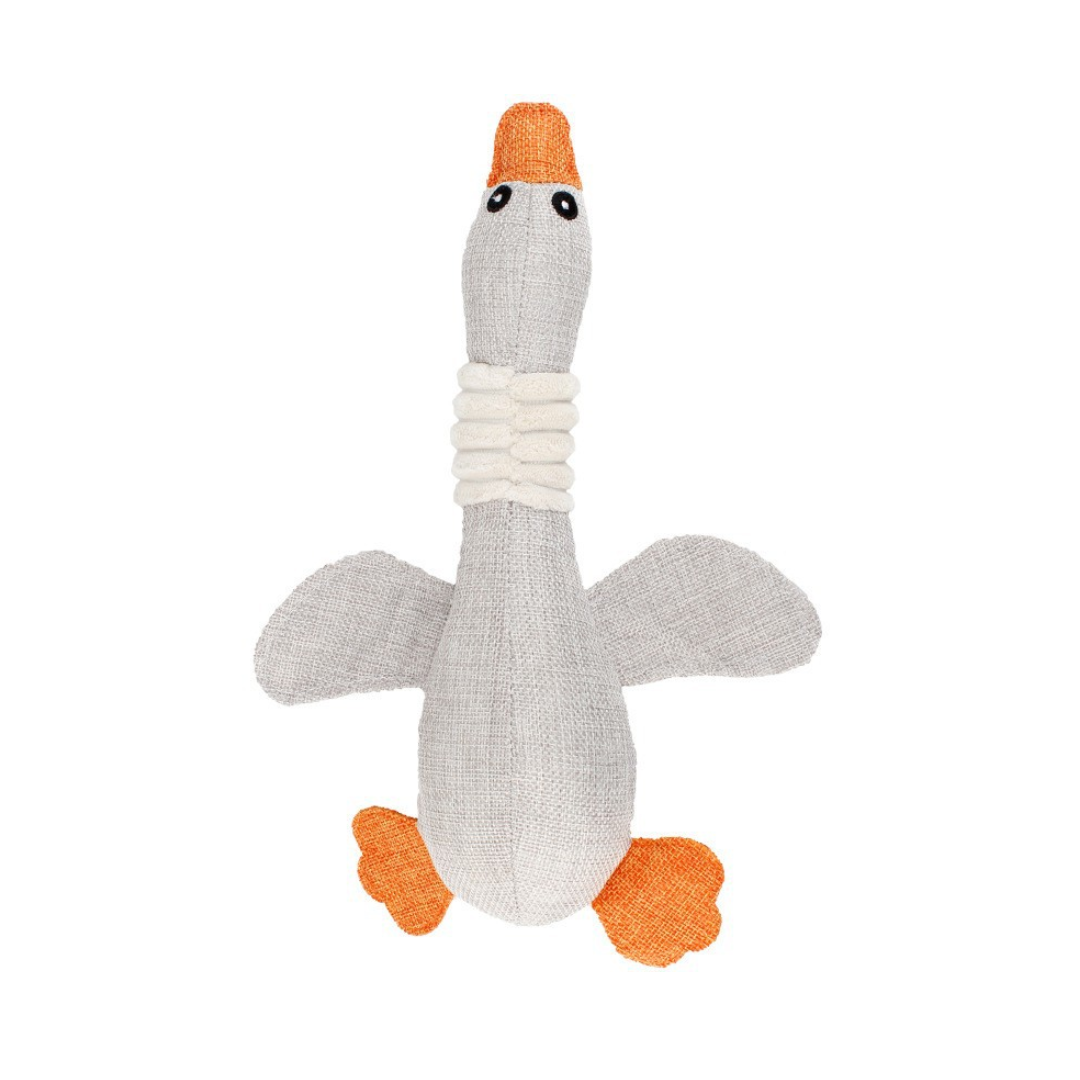 Hug-n-Tug Duck Toy – Canvas Edition