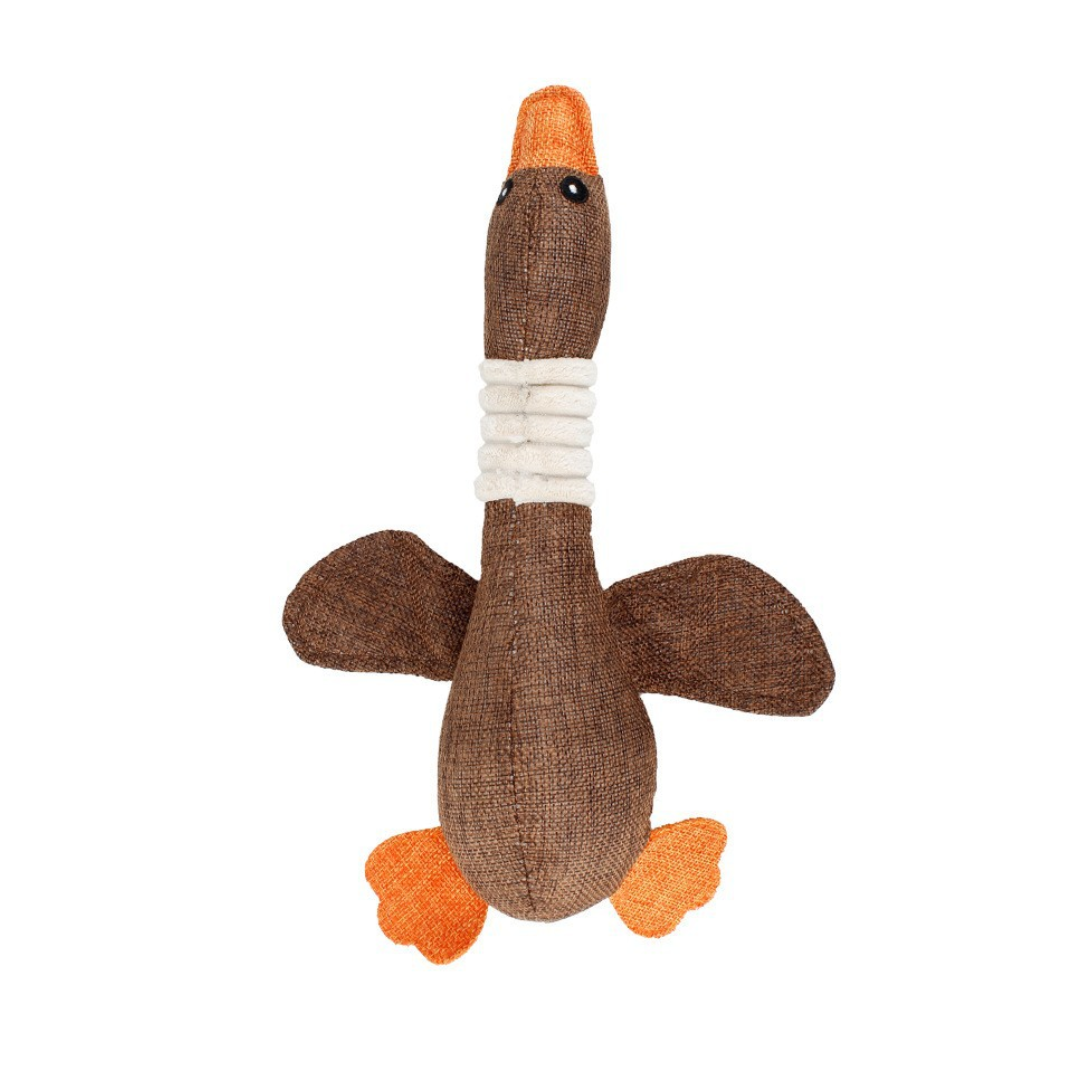Hug-n-Tug Duck Toy – Canvas Edition