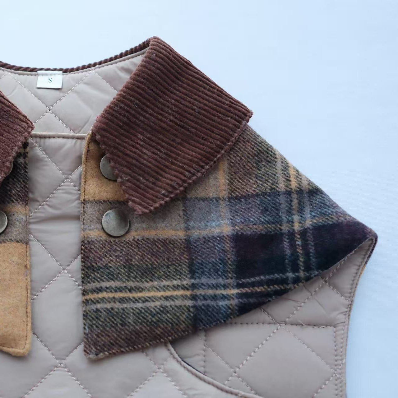 Unique Dog Vintage - Yellow Tweed Coat