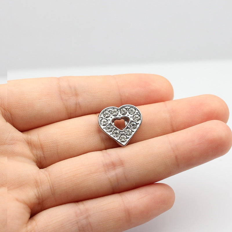 DIY Rhinestone Beads for Pet Collar – Alphabet & Decorative Charms