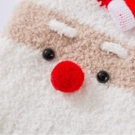 Fuzzy Santa Dog Sweater — Christmas Edition