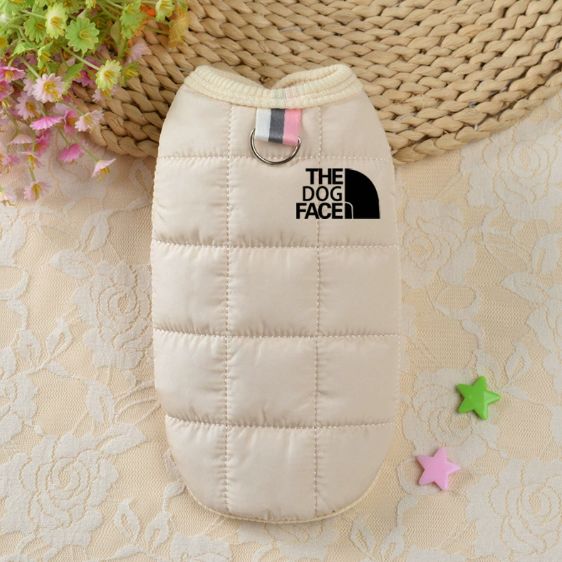 DogFace Vest – Warm Quilted Coat for Small to Medium Dogs