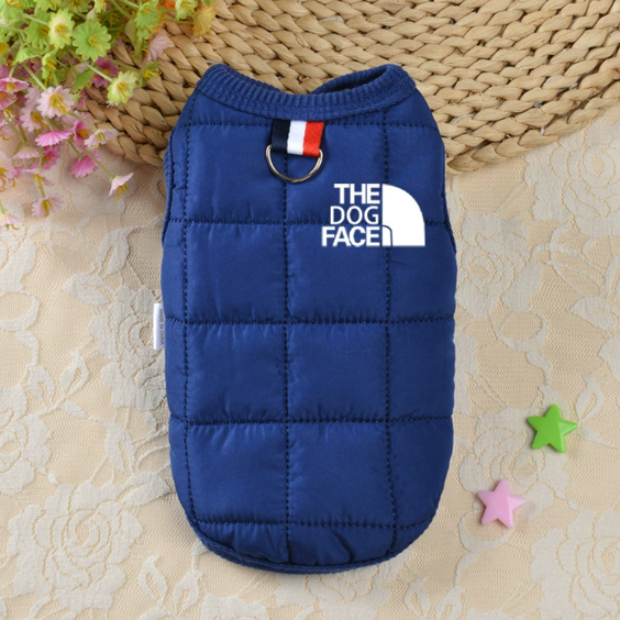 DogFace Vest – Warm Quilted Coat for Small to Medium Dogs