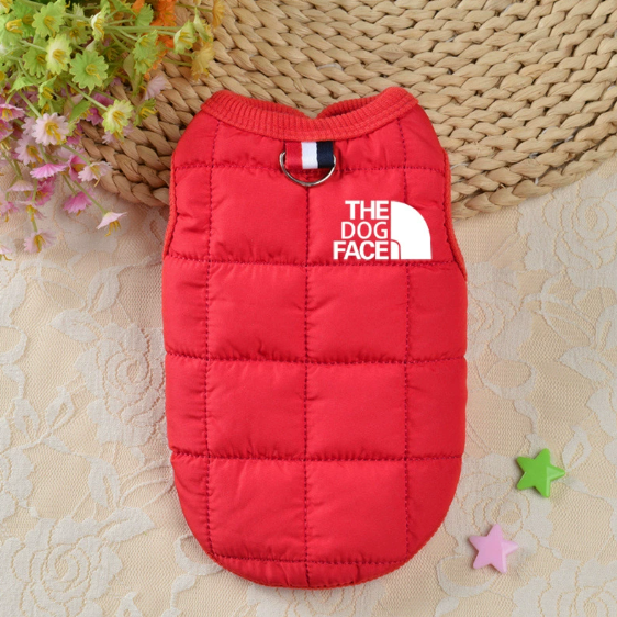 DogFace Vest – Warm Quilted Coat for Small to Medium Dogs