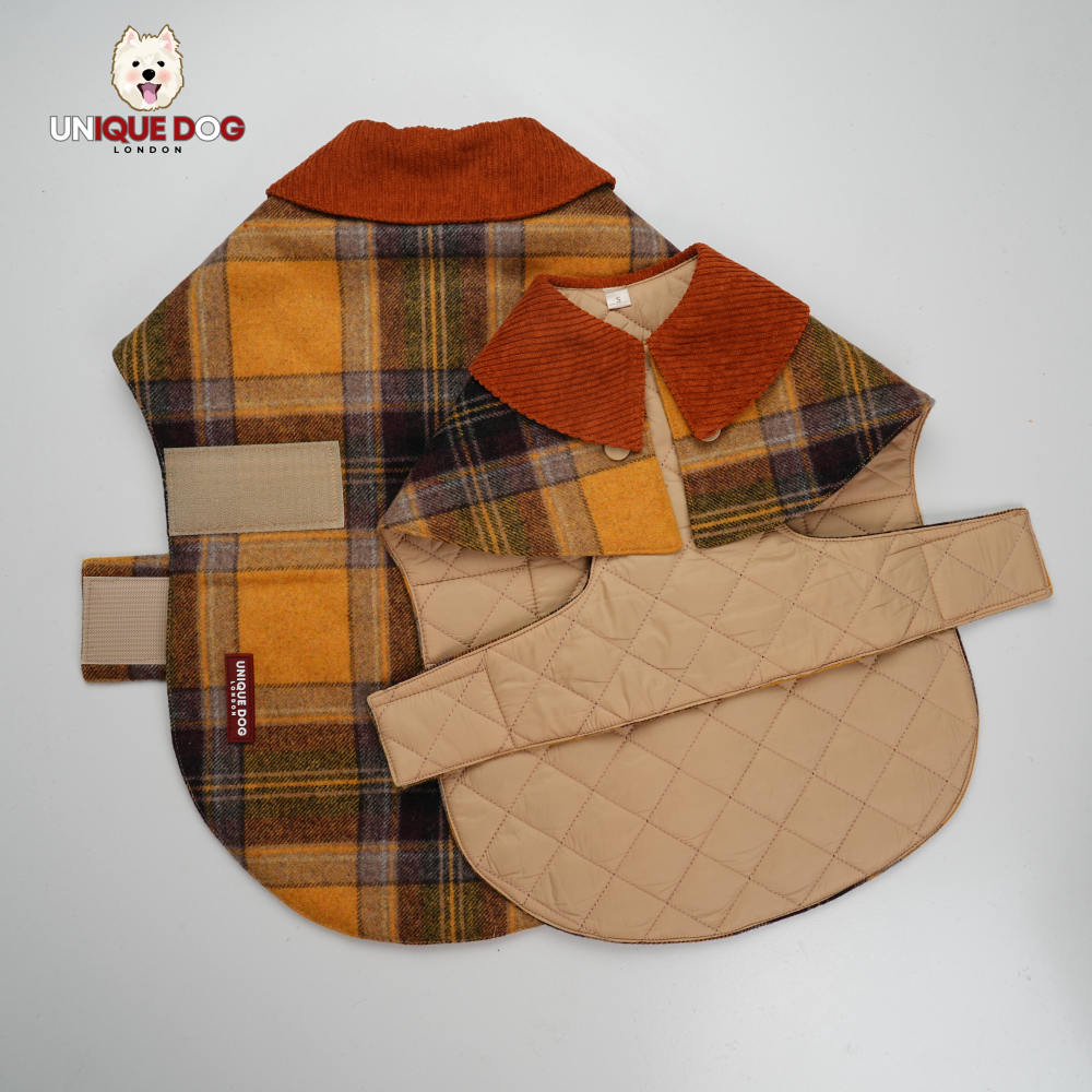 British Countrywear - The Squire Yellow Padded Coat