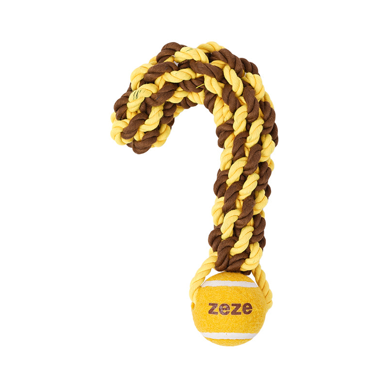 Is That So? Rope & Tennis Ball Dog Toy