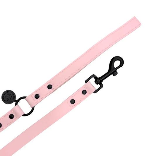 Waterproof Padded Handle Dog Lead - Pink