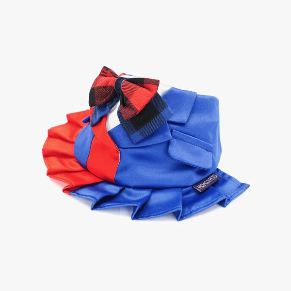 Harleen Decorative Pet Bib Collar – Bold Character Outfit for Cats & Dogs