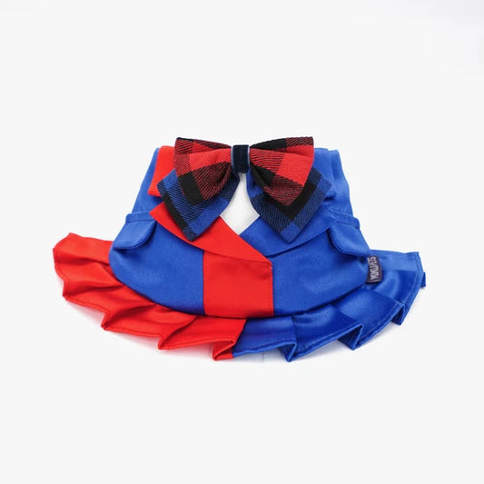 Harleen Decorative Pet Bib Collar – Bold Character Outfit for Cats & Dogs