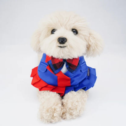 Harleen Decorative Pet Bib Collar – Bold Character Outfit for Cats & Dogs