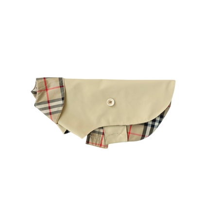 Handmade British Heritage Dog Coat — Classic Check Edition