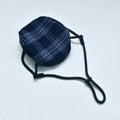 Charles Classic Check Pet Hat for Cats & Small Dogs (Navy)