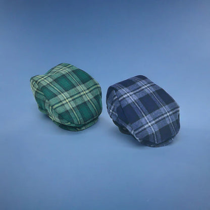 Charles Classic Check Pet Hat for Cats & Small Dogs