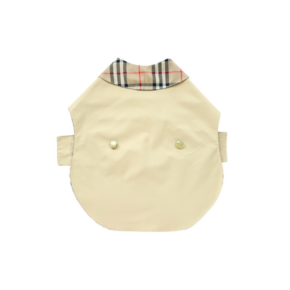 Handmade British Heritage Dog Coat — Classic Check Edition