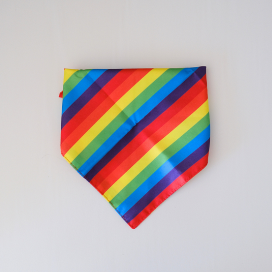 Rainbow Pride Dog Bandana – Celebrate Love & Diversity with Your Pup