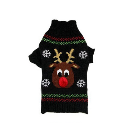 Reindeer & Snowflake Sweater - Playful Winter Design