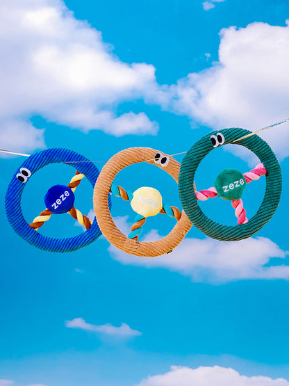 Didi Steering Wheel Rope Dog Toy (Dark Green)