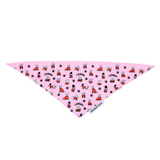 Royal Pups Bandana – Baby Pink Edition