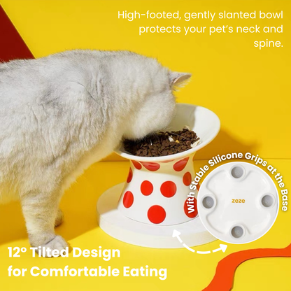 zeze Popart Ceramic Pet Bowl