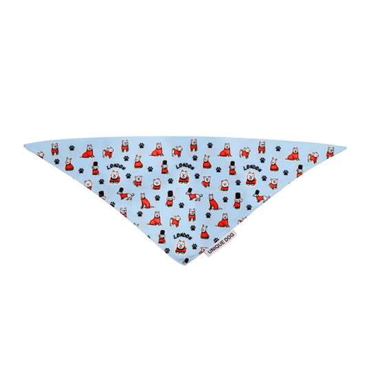 Royal Pups Bandana – Baby Blue Edition
