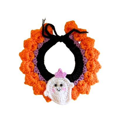 Pumpkin Sprite Pet Bandana