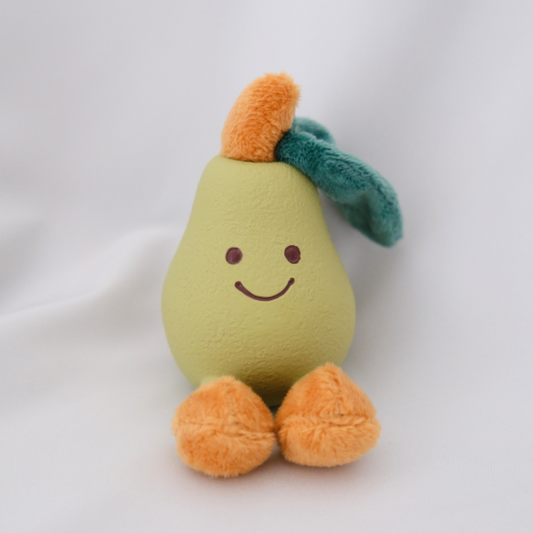Jelly Dog™ Squeaky Plush – Pear-Fectly Soft Toy for Dogs with Taste
