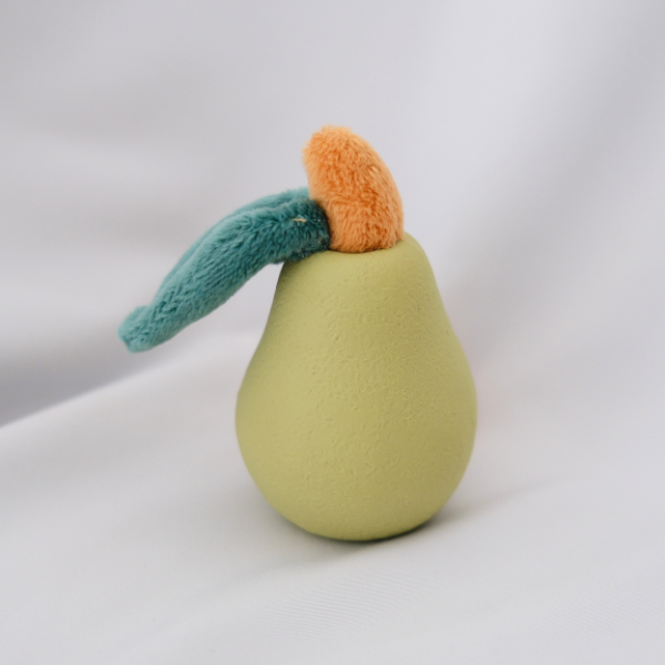 Jelly Dog™ Squeaky Plush – Pear-Fectly Soft Toy for Dogs with Taste