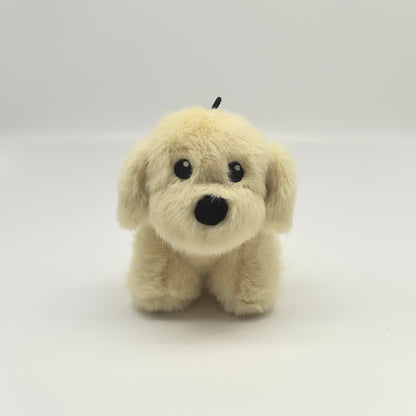 Golden Retriever Washable Squeaky Dog Toy & Bag Charm