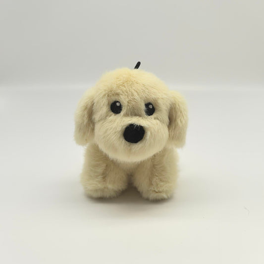 Golden Retriever Washable Squeaky Dog Toy & Bag Charm