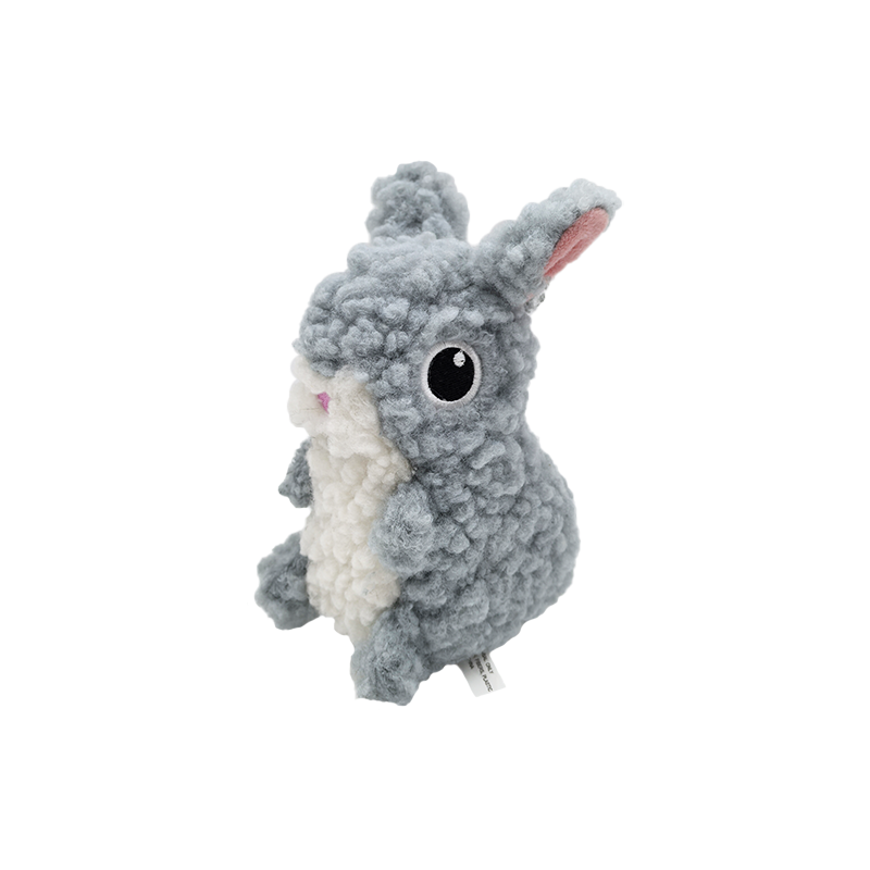 Woven Core Bunny Dog Toy – Durable Chew & Play