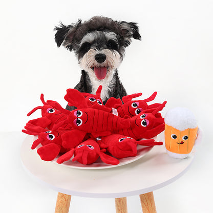 Beer Squeaky Dog Toy – Interactive Play