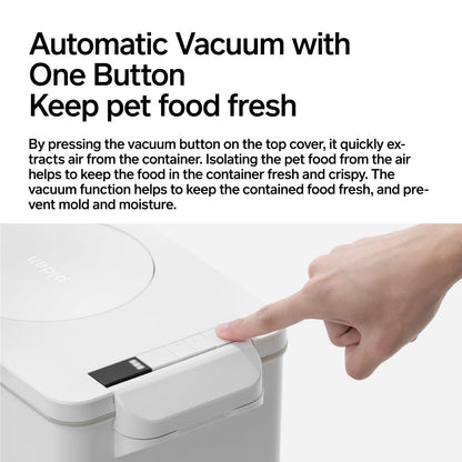 15L Vacuum Pet Food Storage with Scale