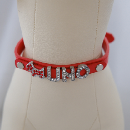 DIY Rhinestone Beads for Pet Collar – Alphabet & Decorative Charms