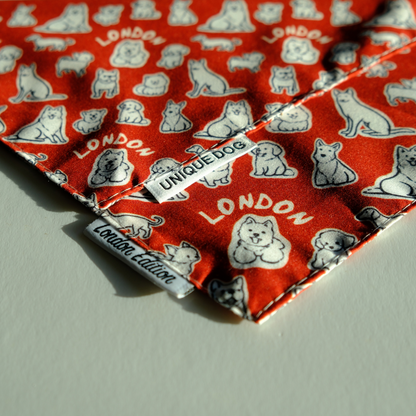 London Attitude Bandana - Unique Dog Signature Bandana