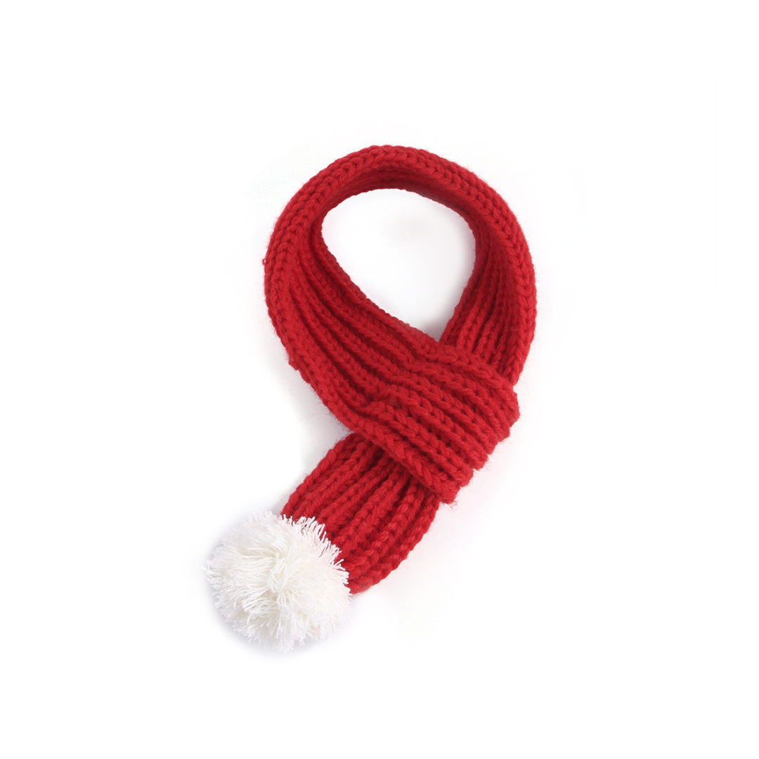 Crimson Cheer Pet Scarf