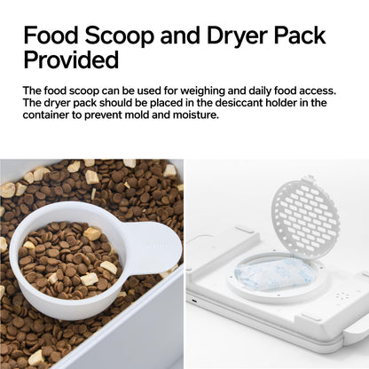 15L Vacuum Pet Food Storage with Scale
